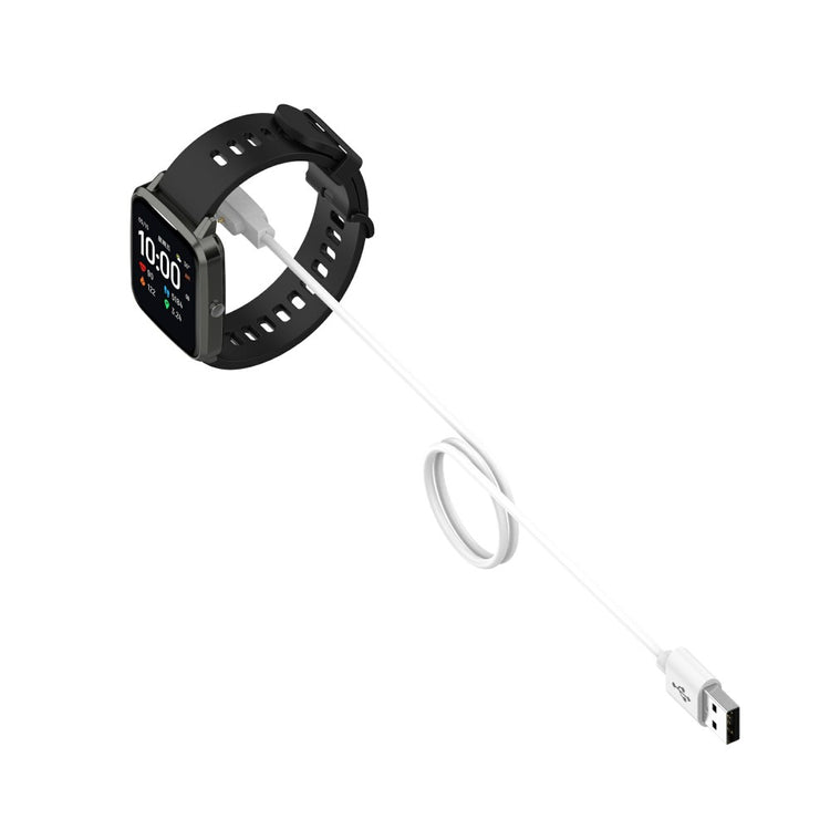 1.2m TicWatch GTH / Oppo Watch Free   Opladningskabel - Hvid#serie_2