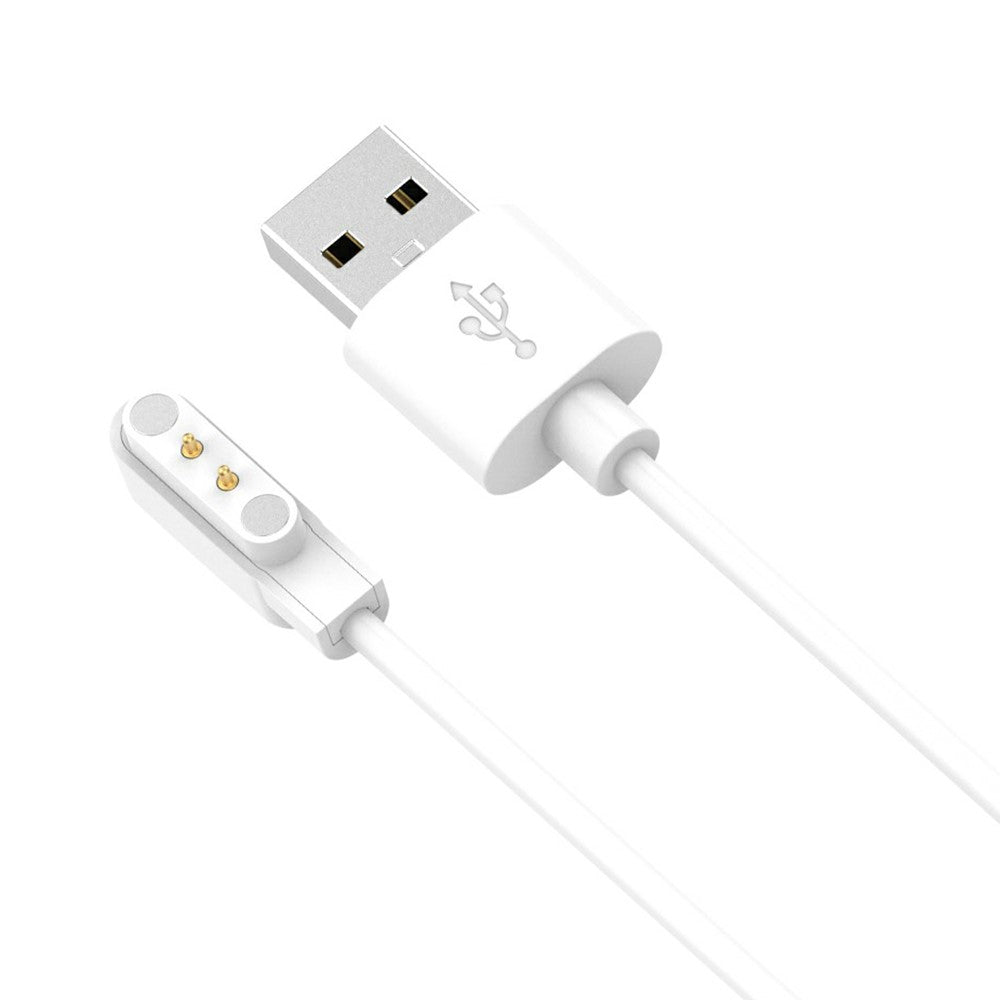 1.2m Oppo Watch Free / Ticwatch GTH charging cable - White#serie_2