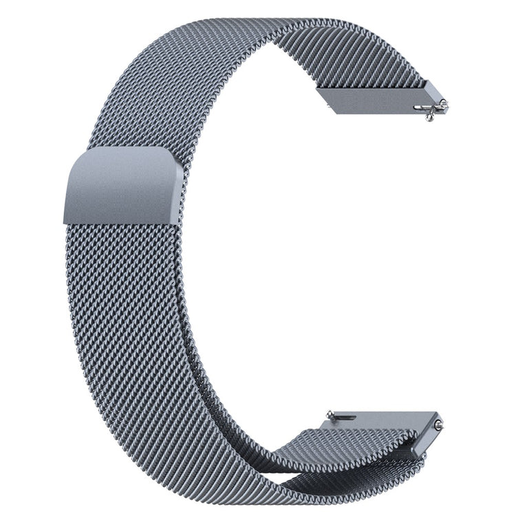 Universal milanese stainless steel watch strap - Grey#serie_4