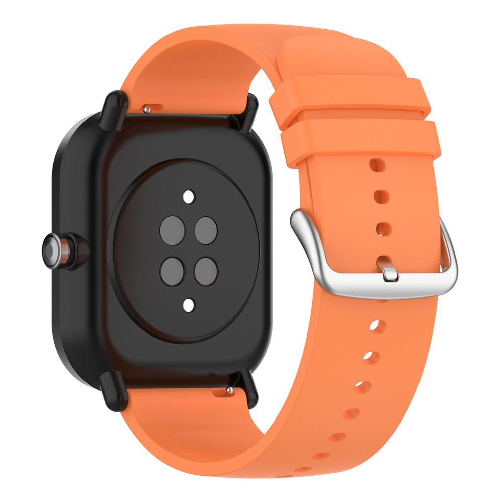 22mm Universal silicone watch strap - Orange#serie_6