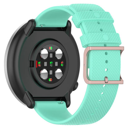 20mm Universal dots design silicone watch strap - Green#serie_4