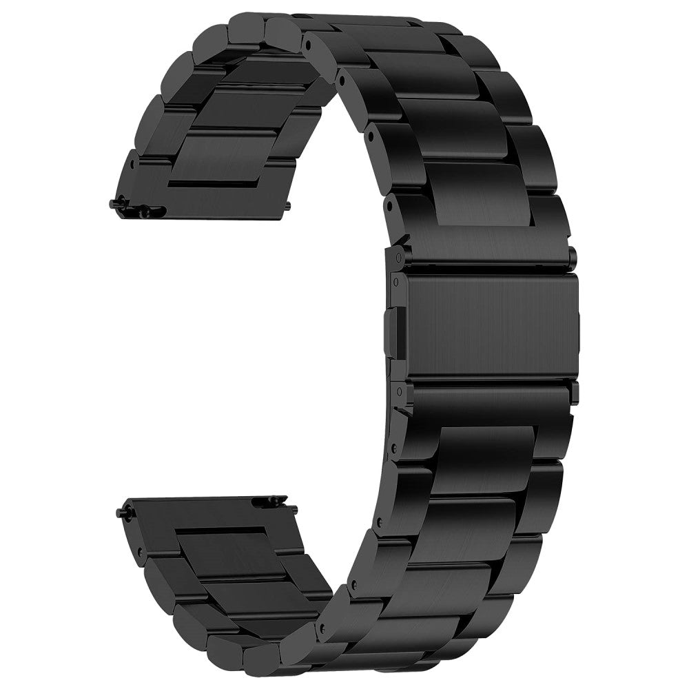 18mm Universal stainless steel watch strap - Black#serie_1