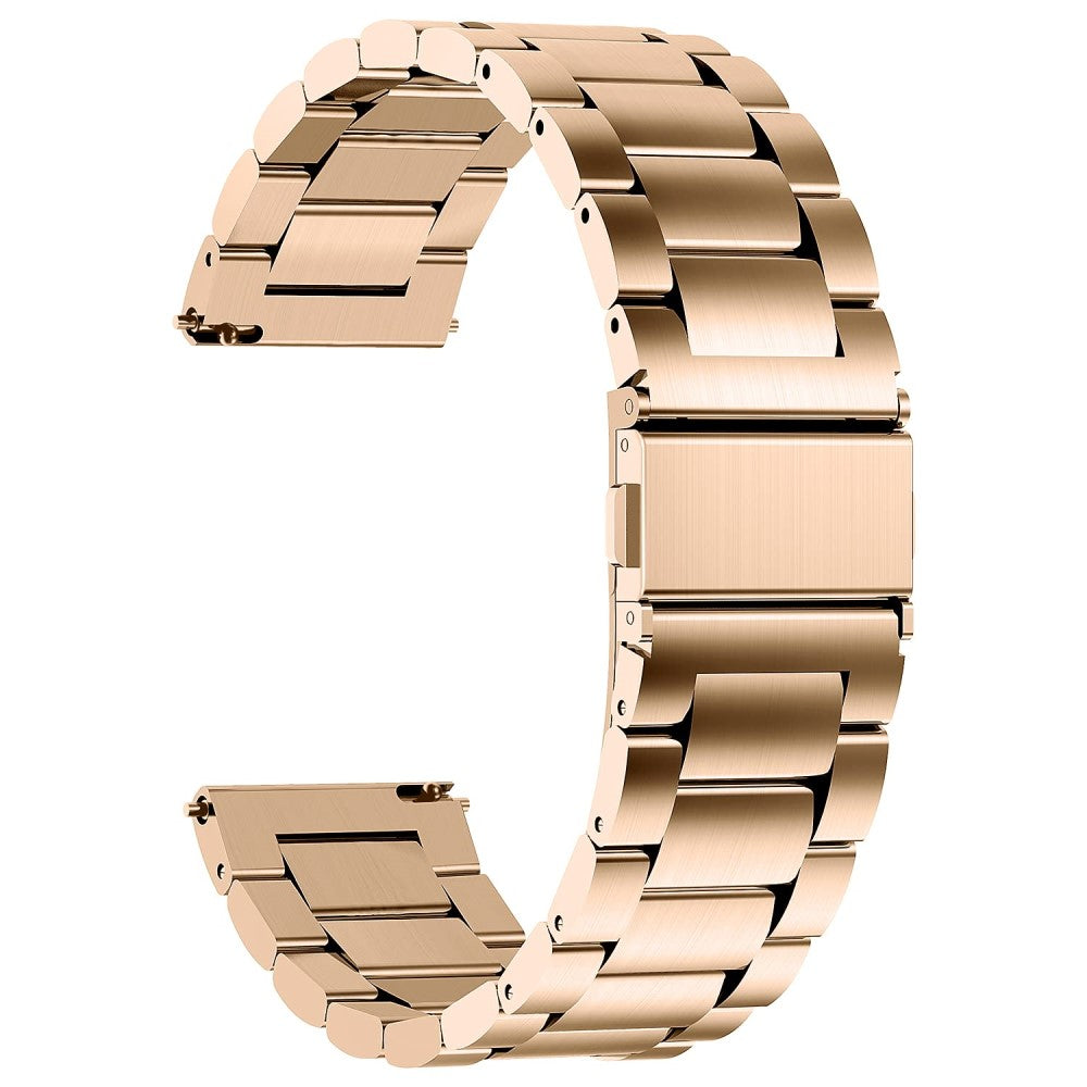 22mm Universal stainless steel watch strap - Rose Gold#serie_4