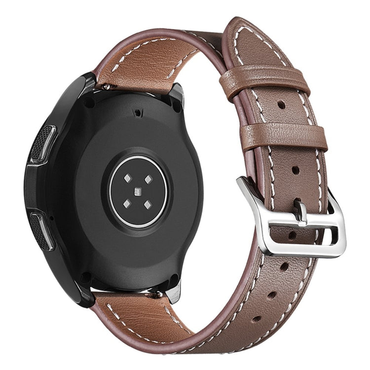 22mm Universal genuine leather watch strap - Taupe#serie_7