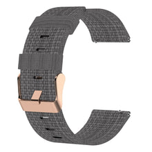 18mm Universal nylon watch strap - Dark Grey#serie_1
