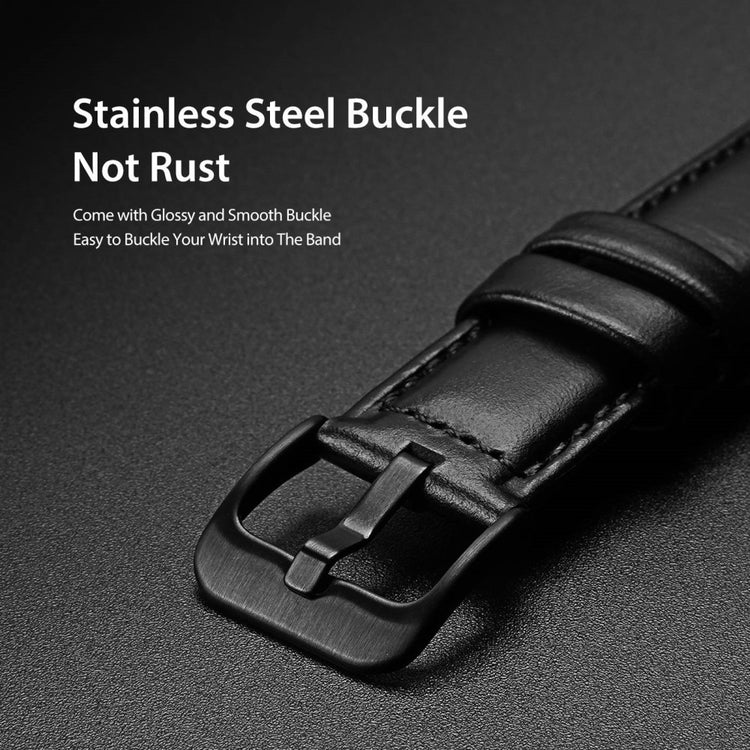 Super cool Universal Kunstlæder Urrem - Sort#serie_3
