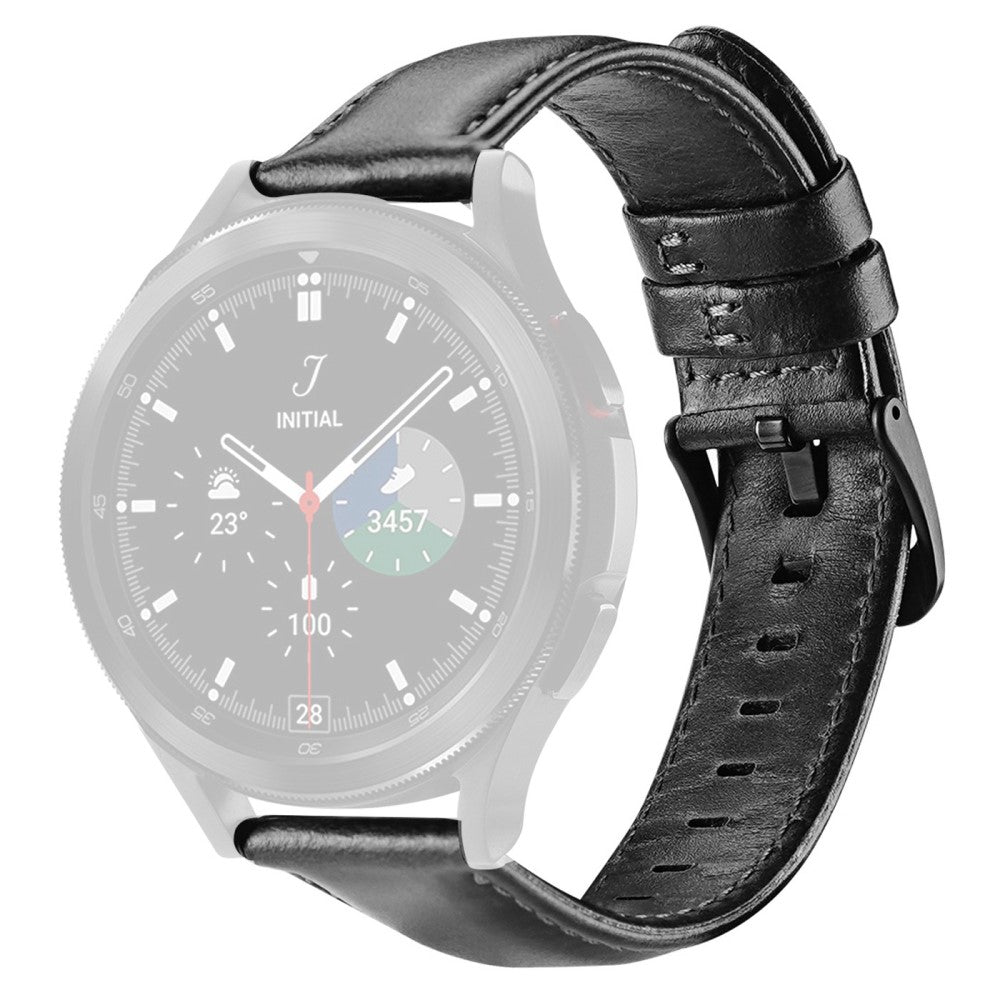 DUX DUCIS leather watch strap for Samsung / Honor / Huawei watch - Black#serie_3