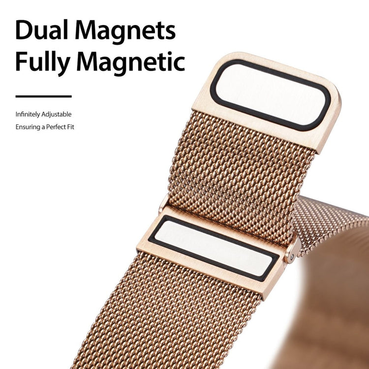 Meget flot Universal Metal Urrem - Guld#serie_2