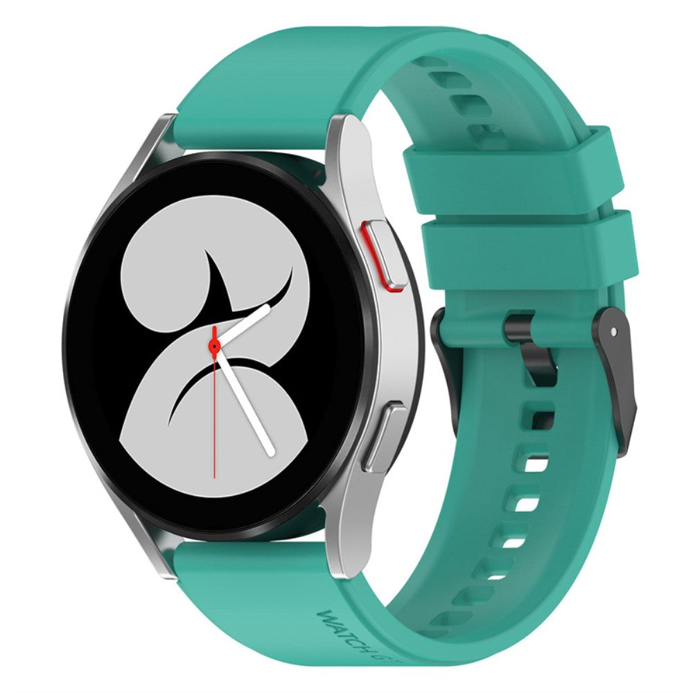 20mm Universal silicone watch strap - Teal Green#serie_12
