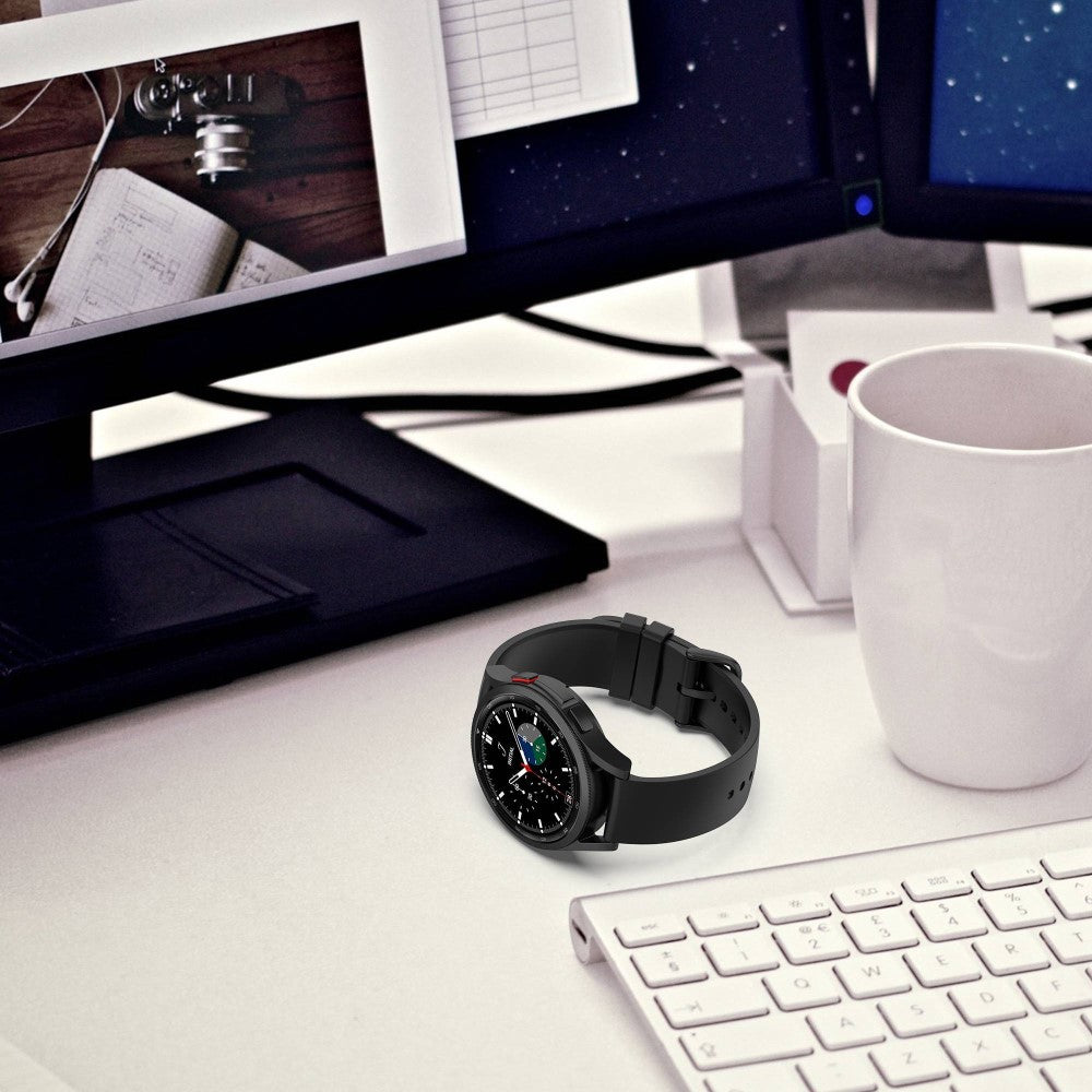 Rigtigt fint Universal Silikone Urrem - Blå#serie_4