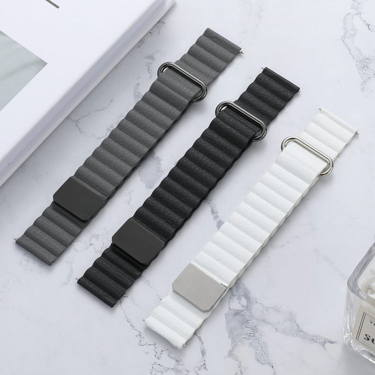 Vildt elegant Universal Ægte læder Urrem - Blå#serie_8