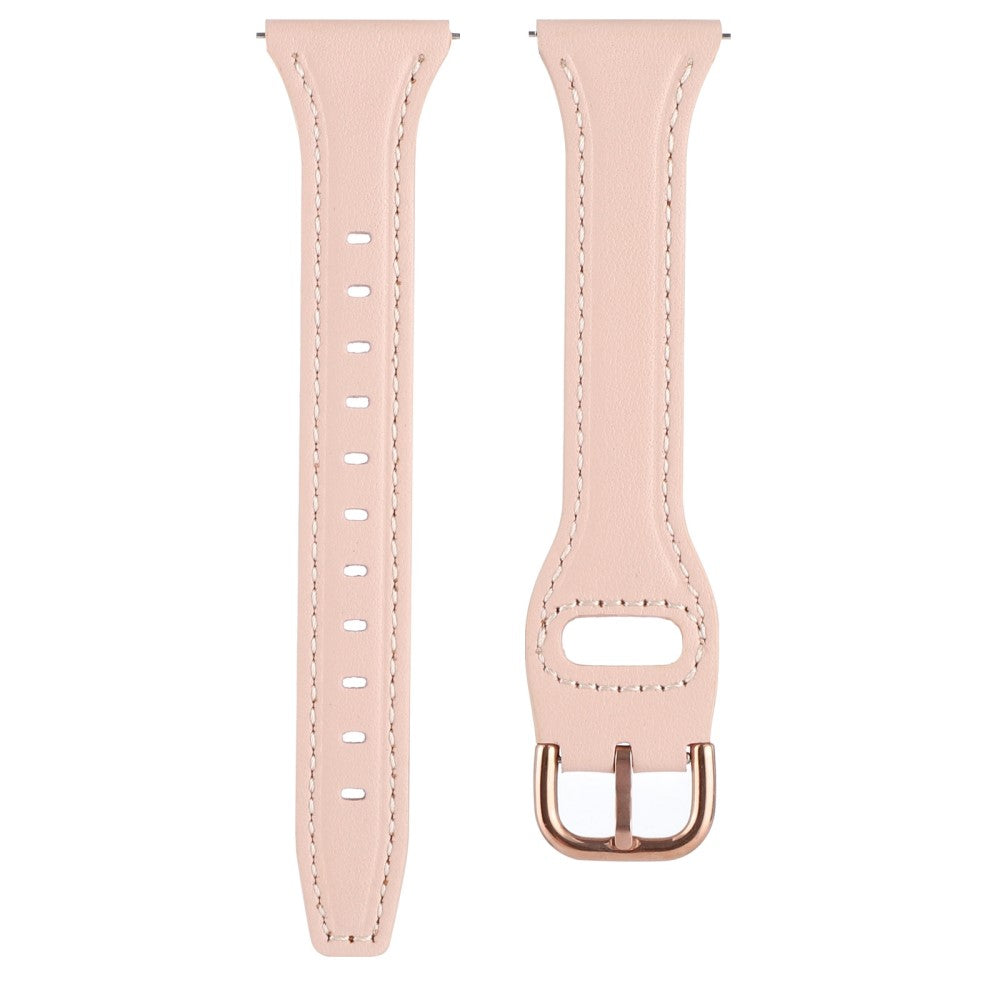 Vildt rart Universal Ægte læder Urrem - Pink#serie_2