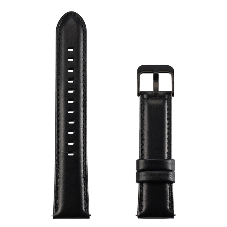 Super flot Universal Metal og  Kunstlæder Urrem - Sort#serie_1