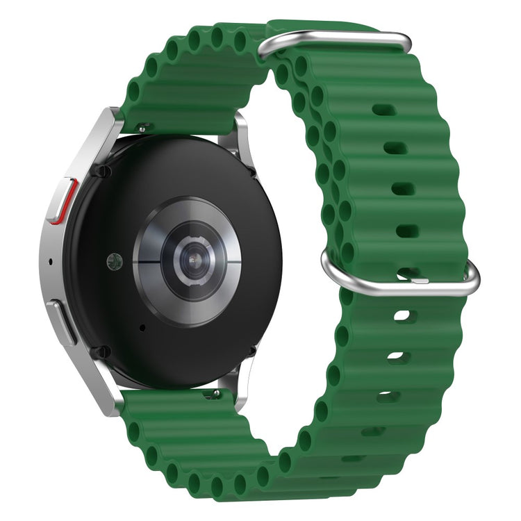 22mm Universal silicone watch strap - Green#serie_3