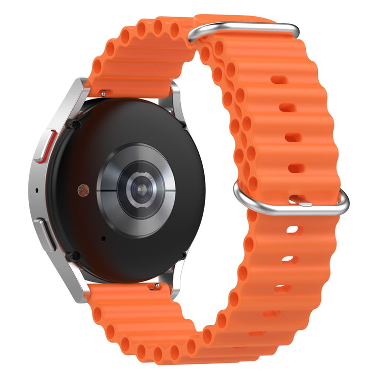 22mm Universal silicone watch strap - Orange#serie_6