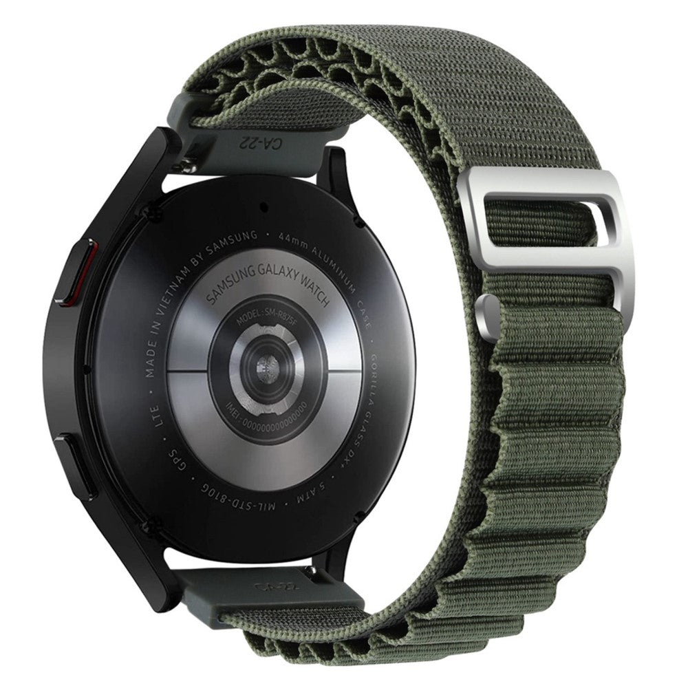 22mm Universal nylon watch strap - Green#serie_6