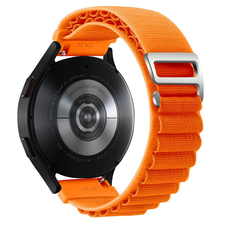 18mm Universal nylon watch strap - Orange#serie_4