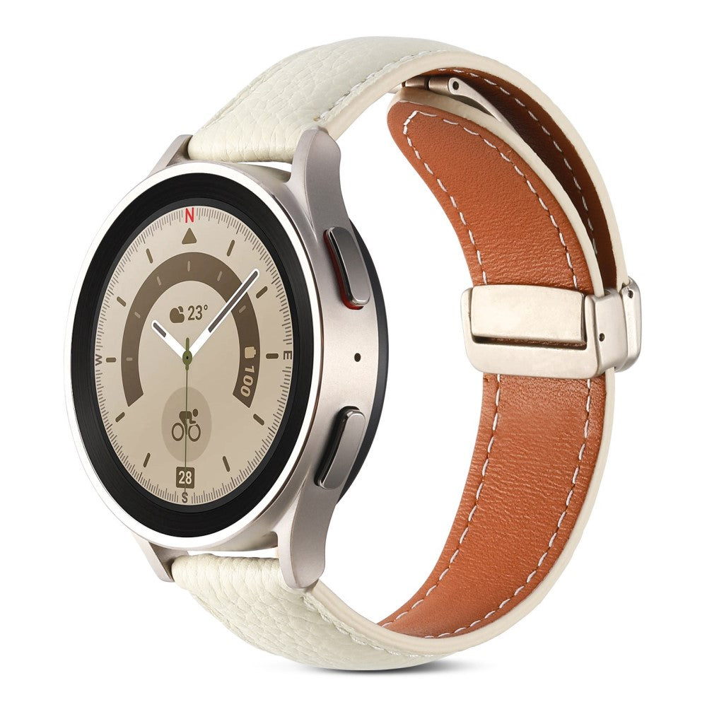 Elegant Universal Ægte læder Rem - Brun#serie_6