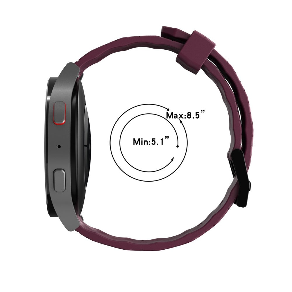 Super holdbart Universal Silikone Rem - Rød#serie_3