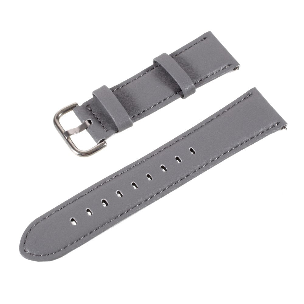 Solid Universal Kunstlæder Rem - Sølv#serie_3