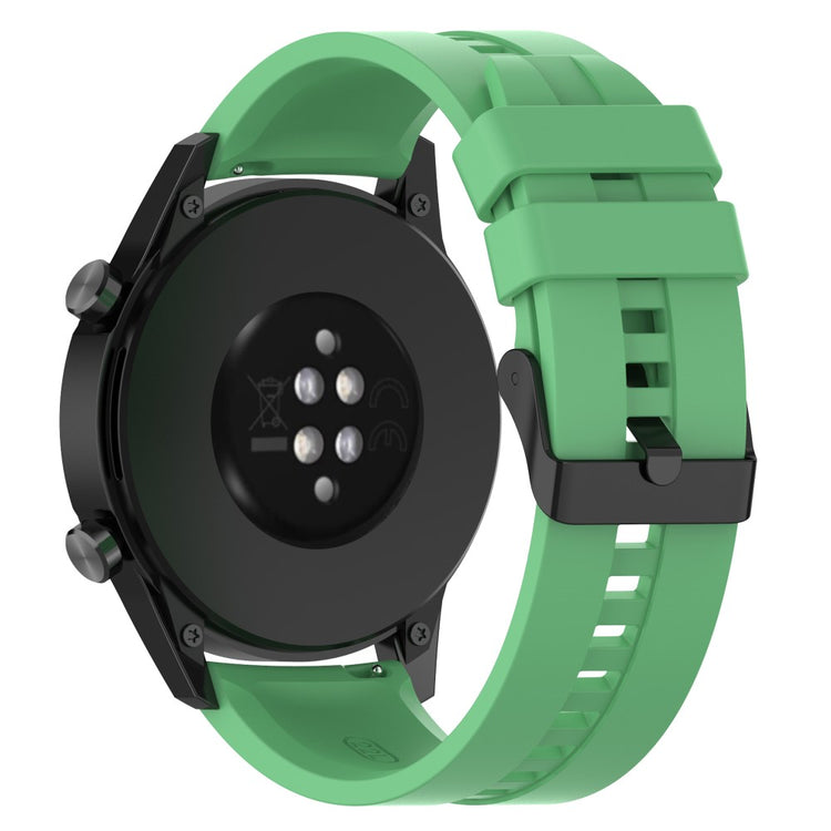 22mm Universal silicone watch strap - Green#serie_11