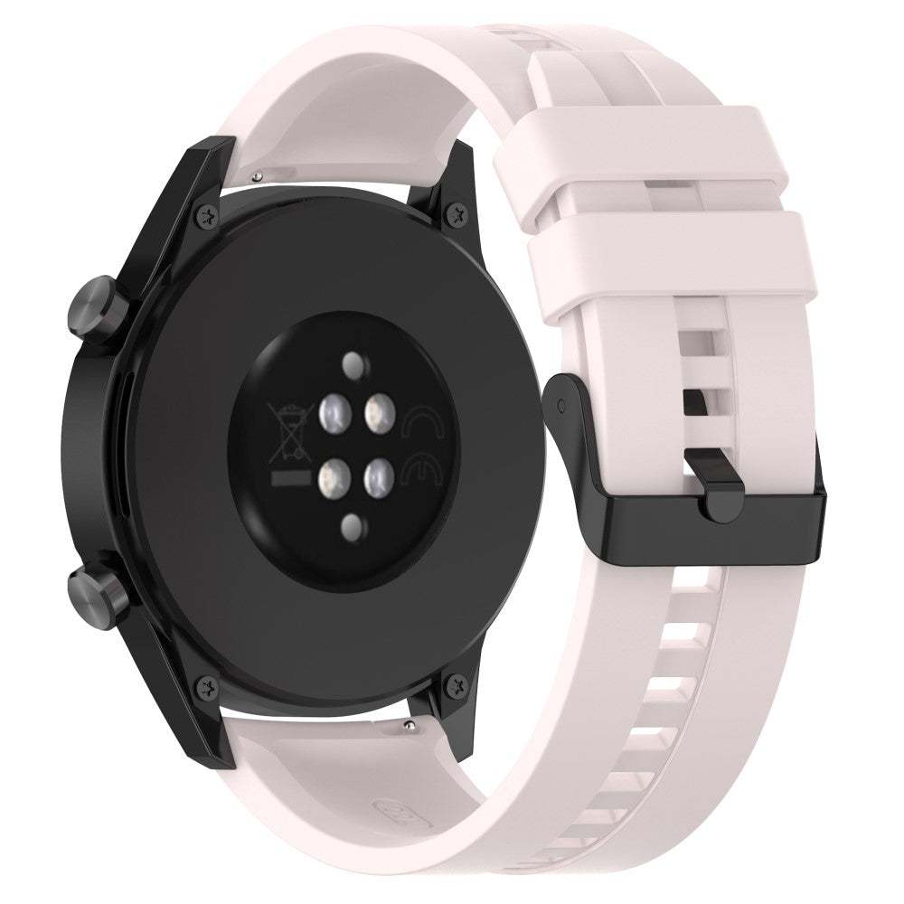 22mm Universal silicone watch strap - Light Pink#serie_13