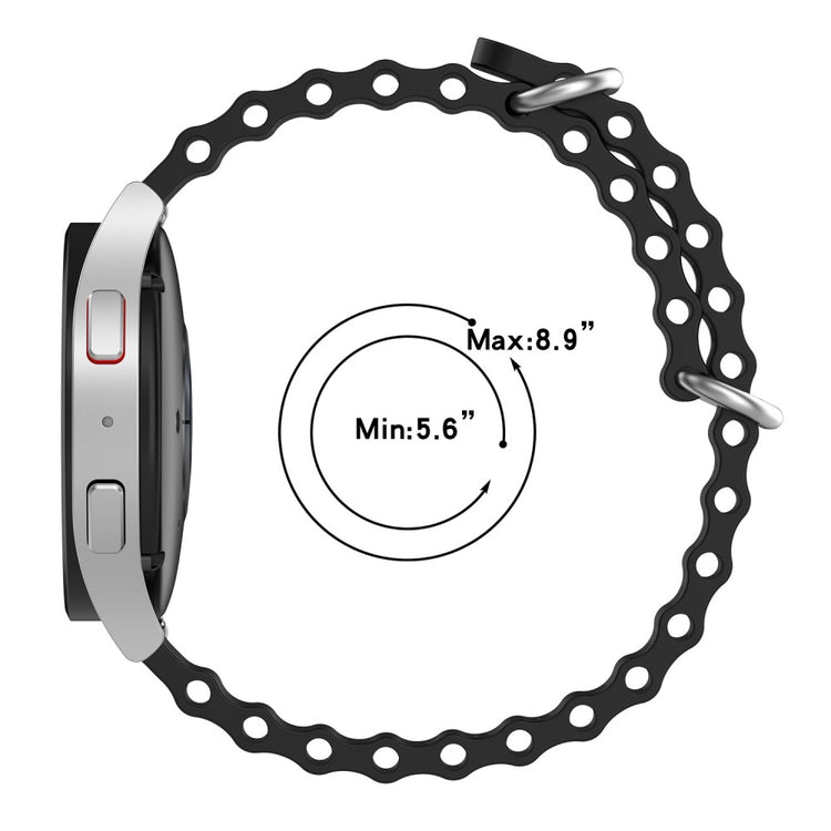 Mega flot Universal Silikone Rem - Sort#serie_1
