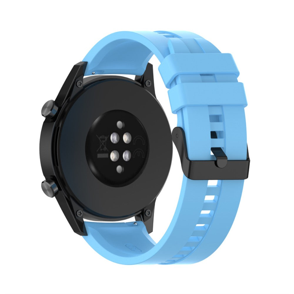 22mm Universal silicone watch strap - Sky Blue#serie_13