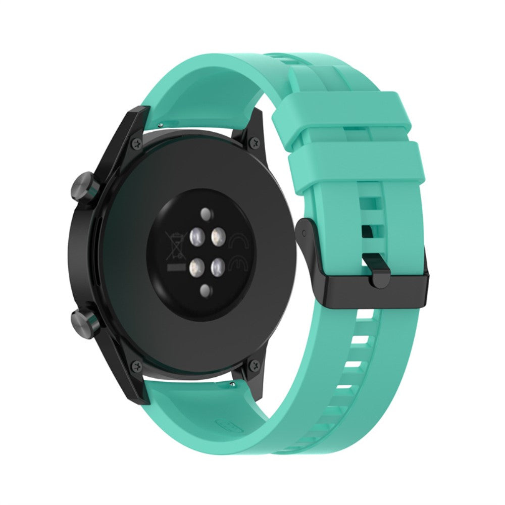 22mm Universal silicone watch strap - Aurora Blue#serie_9
