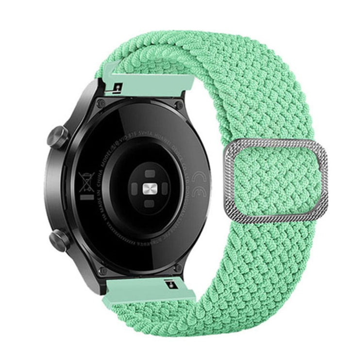22mm Universal nylon strap with buckle - Light Green#serie_13