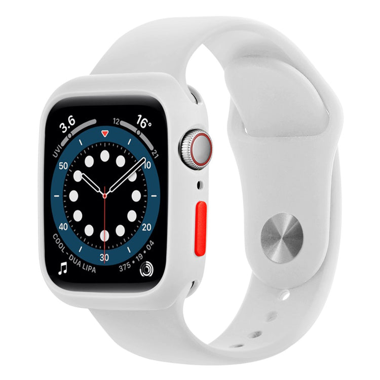 Apple Watch Series 7 41mm  Silikone Bumper  - Hvid#serie_5
