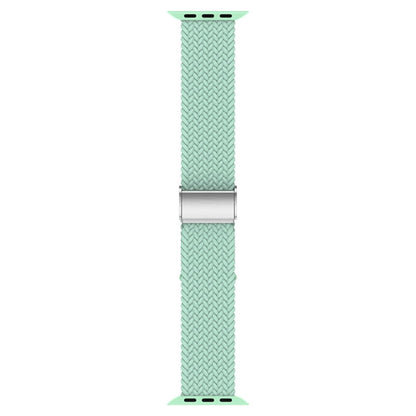 Helt vildt fantastisk Apple Watch Series 7 41mm Stof Urrem - Grøn#serie_10