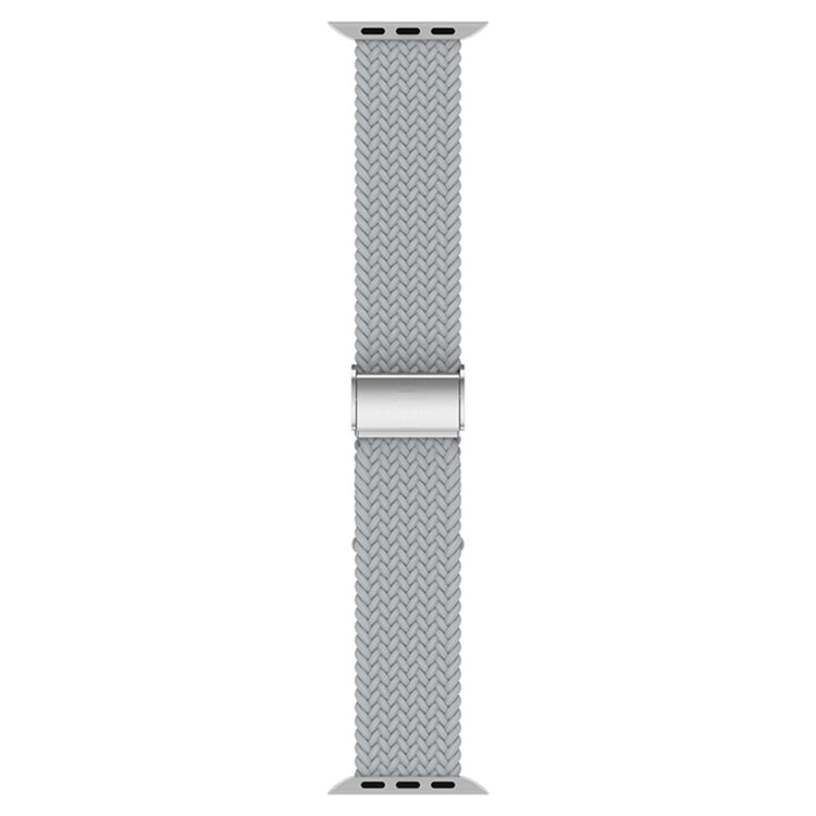 Helt vildt fantastisk Apple Watch Series 7 41mm Stof Urrem - Hvid#serie_2