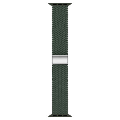 Helt vildt fantastisk Apple Watch Series 7 41mm Stof Urrem - Grøn#serie_3