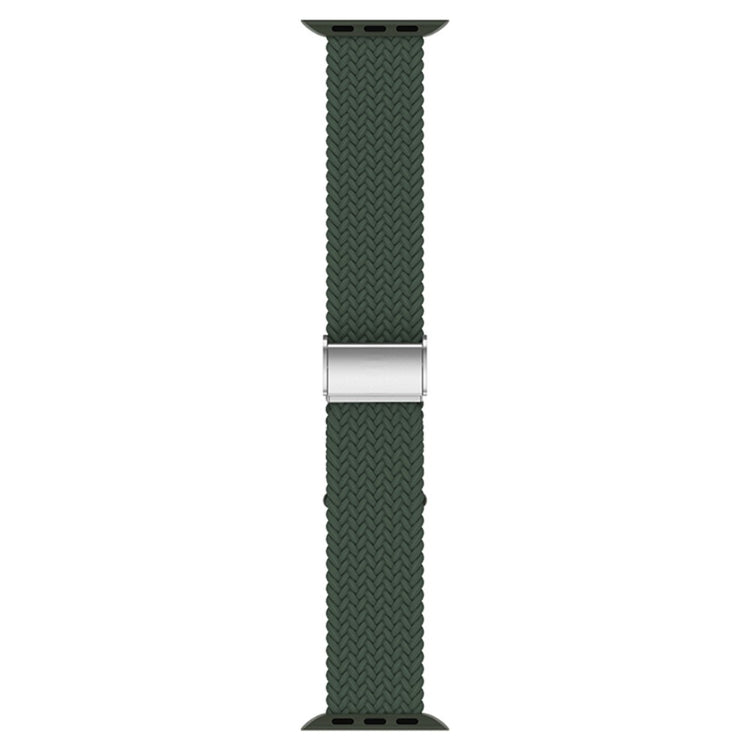 Helt vildt fantastisk Apple Watch Series 7 41mm Stof Urrem - Grøn#serie_3