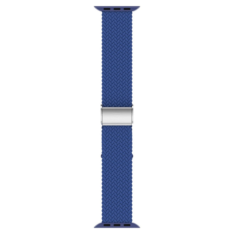 Helt vildt fantastisk Apple Watch Series 7 41mm Stof Urrem - Blå#serie_5