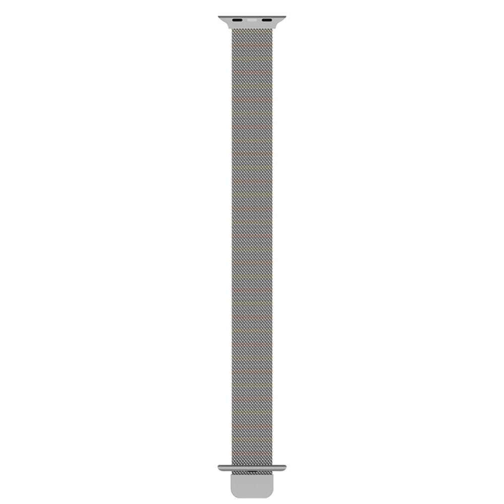 Godt Apple Watch Series 7 41mm Metal Urrem - Sølv#serie_5