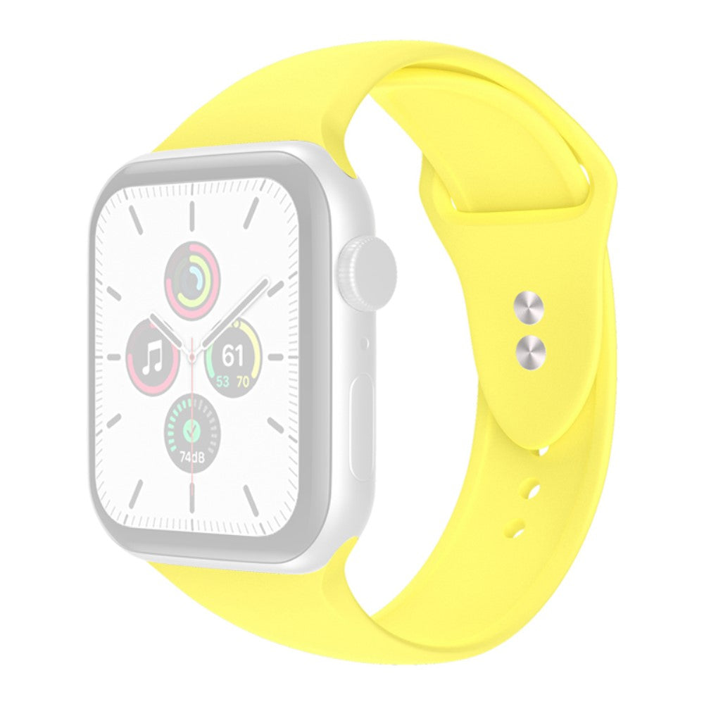 Vildt cool Universal Apple Silikone Rem - Gul#serie_16