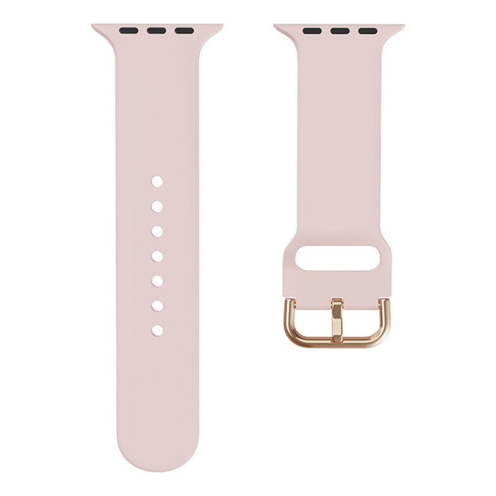 Rigtigt fed Universal Apple Silikone Urrem - Pink#serie_13