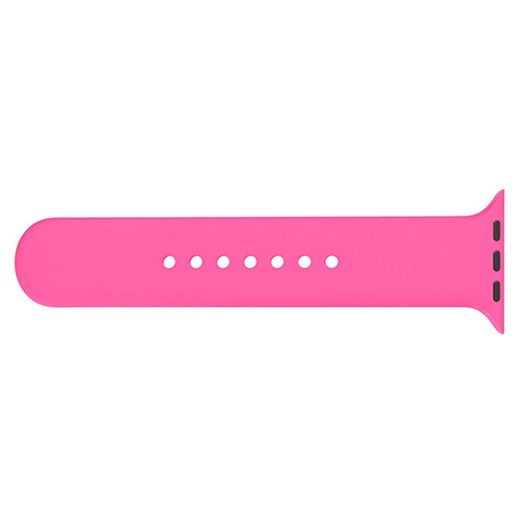 Rigtigt fed Universal Apple Silikone Urrem - Pink#serie_13