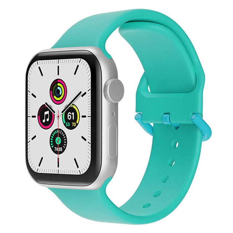 Rigtigt fed Universal Apple Silikone Urrem - Grøn#serie_3