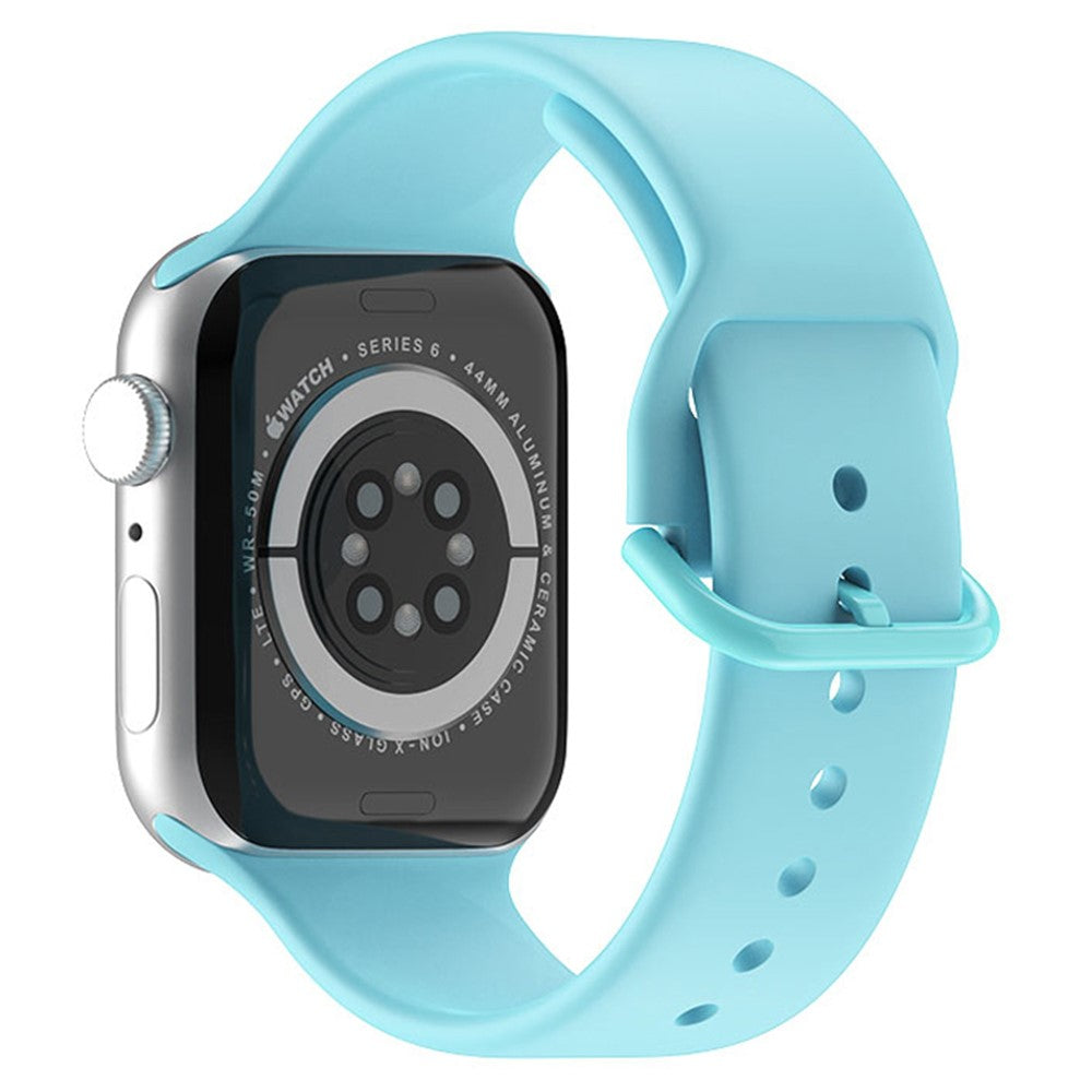Helt vildt nydelig Universal Apple Silikone Rem - Blå#serie_8