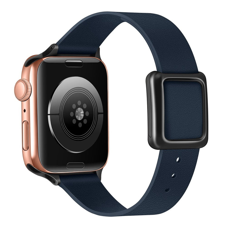 Super fantastisk Universal Apple Ægte læder Rem - Blå#serie_10
