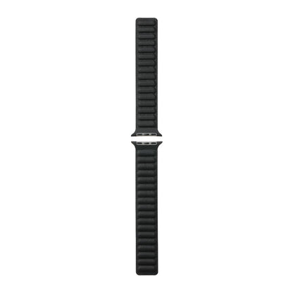 Helt vildt holdbart Universal Apple Ægte læder Urrem - Sort#serie_6