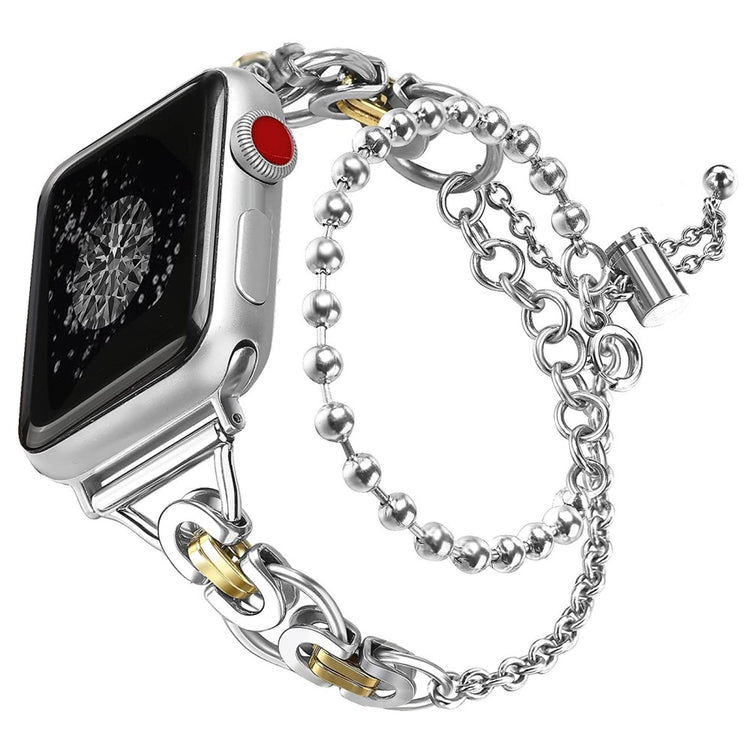 Meget holdbart Universal Apple Metal Urrem - Sølv#serie_2