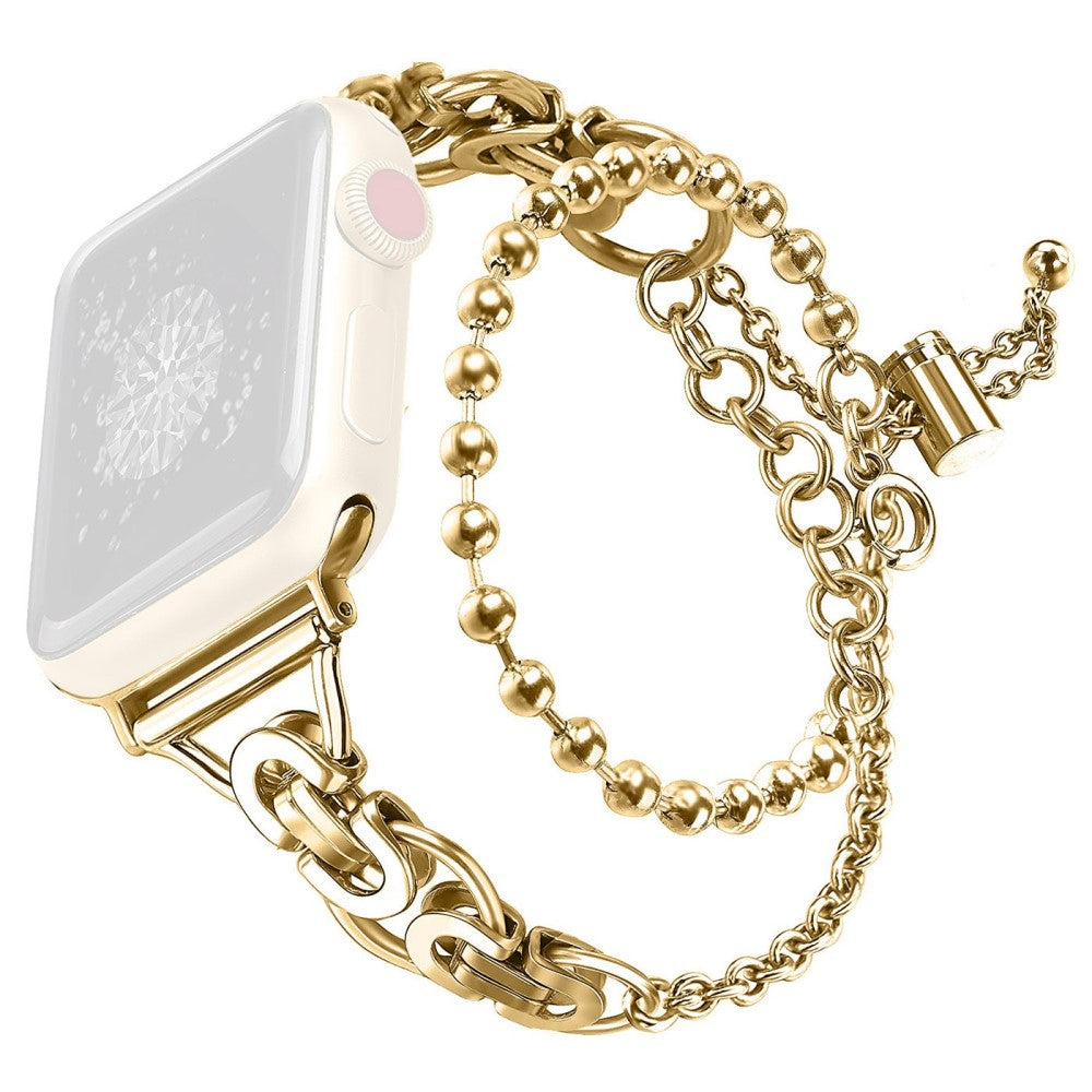 Mega cool Universal Apple Metal Rem - Guld#serie_4
