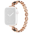 Absolutely cool Universel Apple Metal and Rhinestone Strap