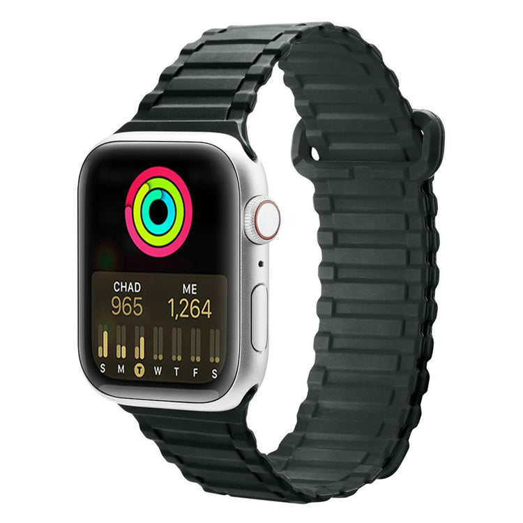 Tidsløst Universal Apple Silikone Rem - Grøn#serie_3