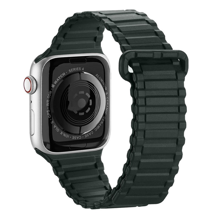 Tidsløst Universal Apple Silikone Rem - Grøn#serie_3