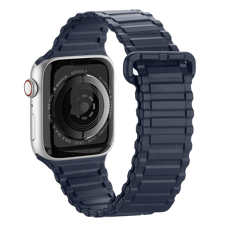 Tidsløst Universal Apple Silikone Rem - Blå#serie_4
